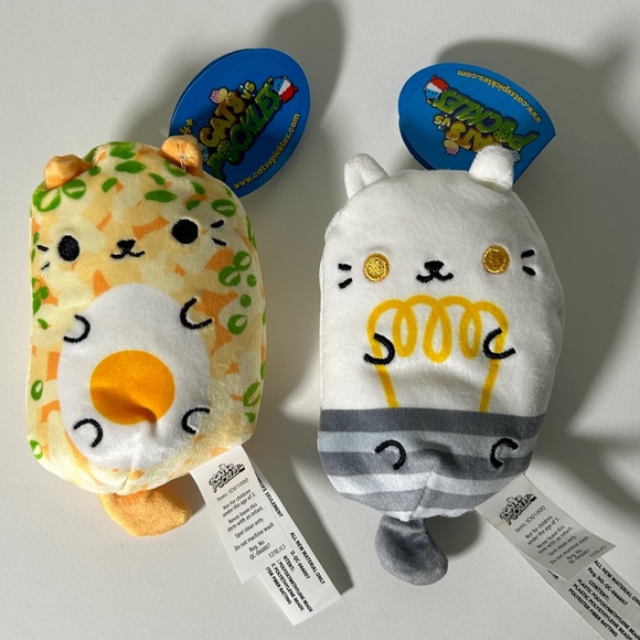 Cats Vs Pickles Beanbag Plush Set Of 8 (B9) - Picture 2 of 9